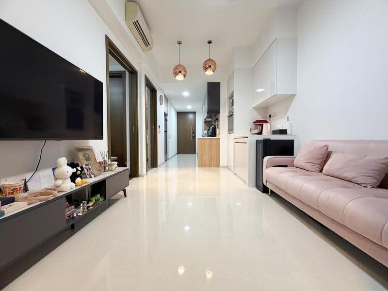 Riverbank at Fernvale, 15 Fernvale Close, Seletar / Yio Chu Kang, 1 Bedroom, 495 sqft, Condominium For Sale, by Yuna Lim, 500272795 - Living Room - PropertyGuru.com.sg