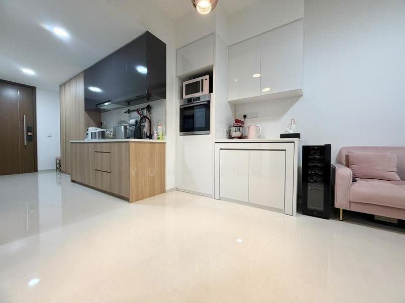 Riverbank at Fernvale, 15 Fernvale Close, Seletar / Yio Chu Kang, 1 Bedroom, 495 sqft, Condominium For Sale, by Yuna Lim, 500272795 - Kitchen - PropertyGuru.com.sg