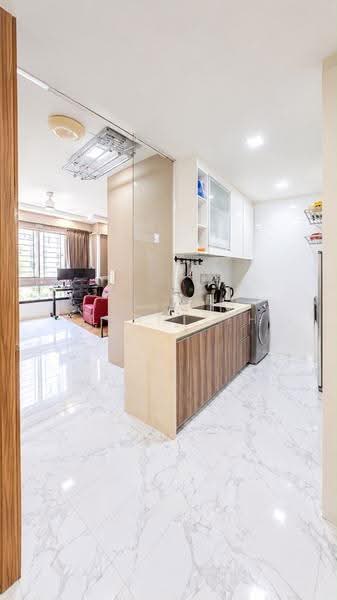 The Nautical, 93 Jalan Sendudok, Sembawang / Yishun, Studio, 441 sqft, Condominium For Rent, by Alvin Tyh, 500272809 - Kitchen - PropertyGuru.com.sg