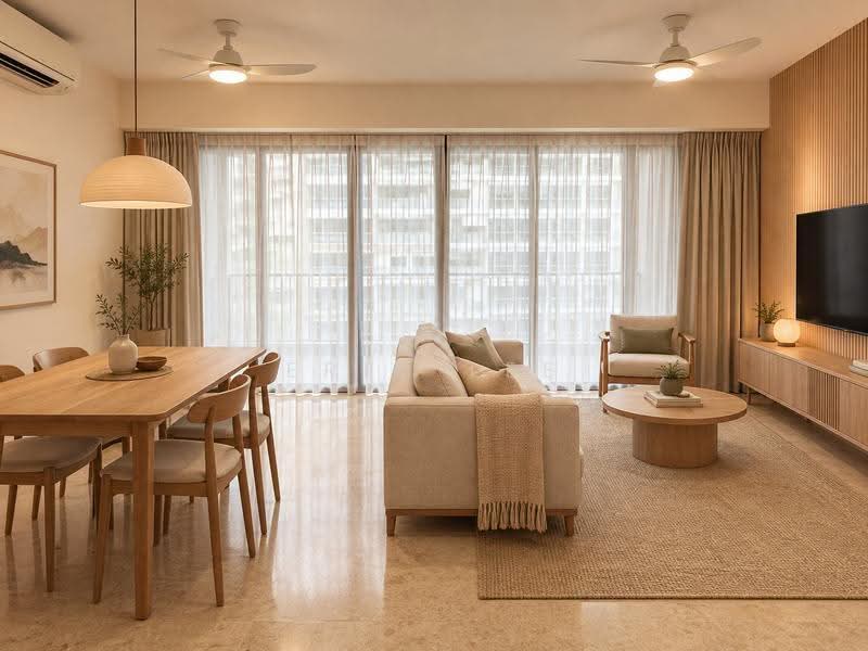 Seastrand, 7 Pasir Ris Link, Pasir Ris / Tampines, 3 Bedrooms, 1,109 sqft, Condominium For Sale, by Eric Lee, 500272819 - Living Room - PropertyGuru.com.sg