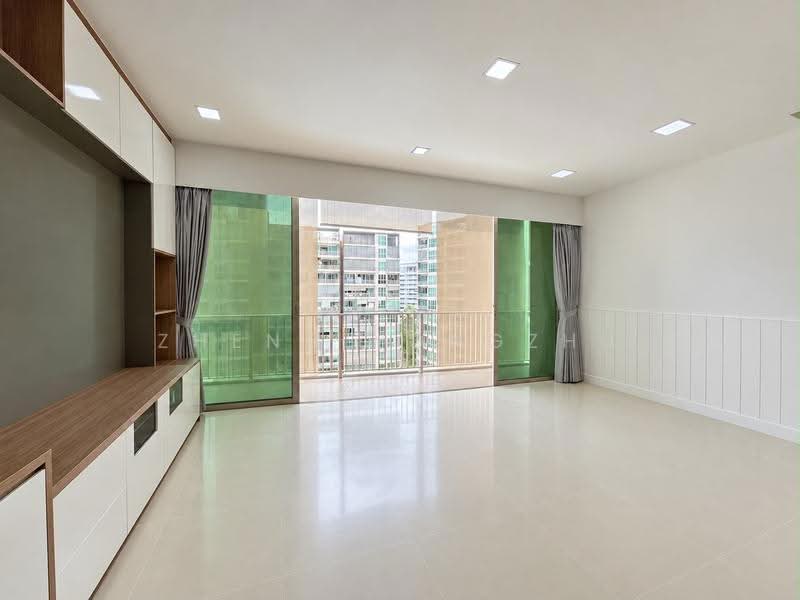 Watercolours, 25 Pasir Ris Link, Pasir Ris / Tampines, 4 Bedrooms, 1,238 sqft, Condominium For Rent, by Zheng YongZhu, 500272865 - Living Room - PropertyGuru.com.sg