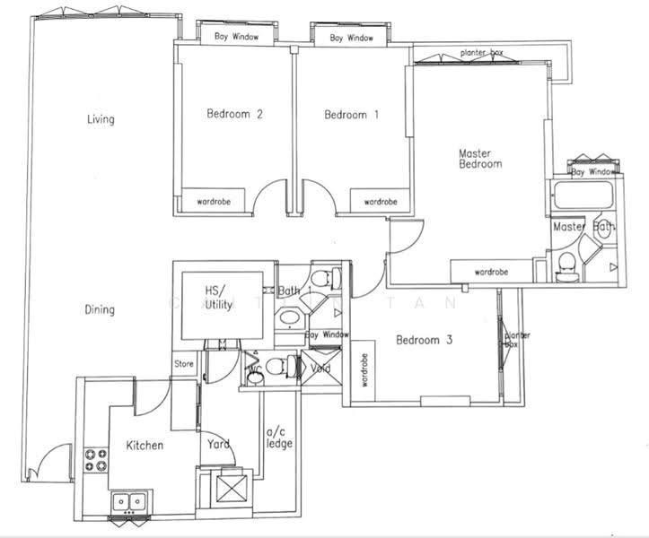 Bishan Loft, 31 Bishan Street 11, Ang Mo Kio / Bishan / Thomson, 4 Bedrooms, 1,464 sqft, Condominium For Rent, by Caitlin Tan, 500272885 - PropertyGuru.com.sg