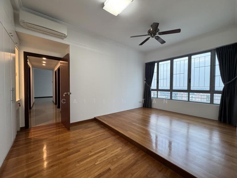 Bishan Loft, 31 Bishan Street 11, Ang Mo Kio / Bishan / Thomson, 4 Bedrooms, 1,464 sqft, Condominium For Rent, by Caitlin Tan, 500272885 - Spacious Master Bedroom Unblocked View - PropertyGuru.com.sg
