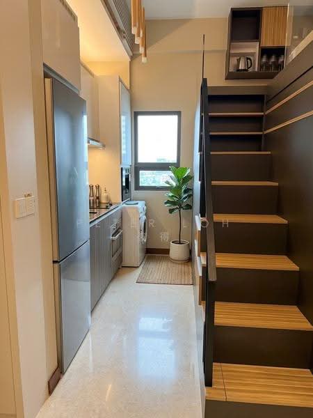 Seahill, West Coast Crescent, Buona Vista / West Coast / Clementi New Town, 1 Bedroom, 517 sqft, Condominium For Rent, by Peter Loh 彼得, 500272886 - Kitchen - PropertyGuru.com.sg