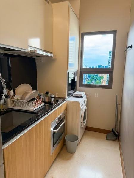 Seahill, West Coast Crescent, Buona Vista / West Coast / Clementi New Town, 1 Bedroom, 517 sqft, Condominium For Rent, by Peter Loh 彼得, 500272886 - Kitchen - PropertyGuru.com.sg