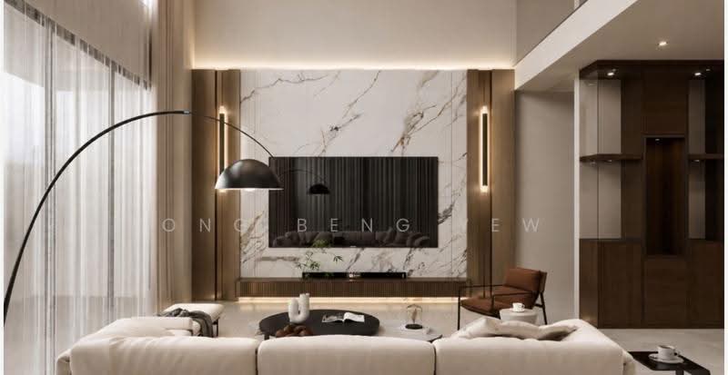 Luxus Hills | The Estate, Seletar Green Walk, Seletar / Yio Chu Kang, 6 Bedrooms, 3,476 sqft, Terraced House For Rent, by Ong Beng Yew, 500272887 - Living Room - PropertyGuru.com.sg