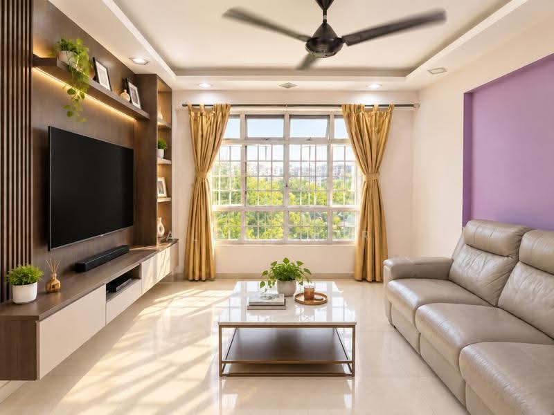 461D Bukit Batok West Avenue 8, 461D Bukit Batok West Avenue 8, Dairy Farm / Bukit Panjang / Choa Chu Kang, 3 Bedrooms, 1,001 sqft, HDB Flat For Sale, by Alex Cher, 500272934 - Living Room - PropertyGuru.com.sg