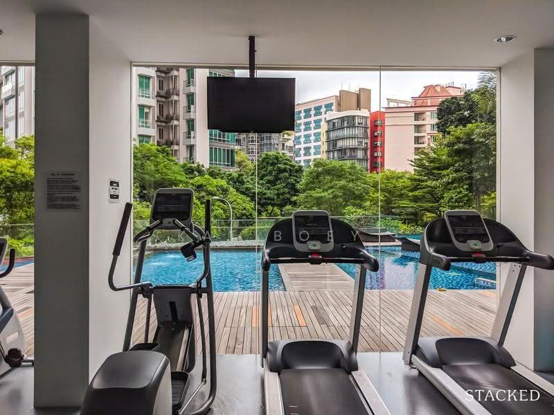 Espada, 48 Saint Thomas Walk, Orchard / River Valley, 1 Bedroom, 377 sqft, Condominium For Sale, by Kat Boey, 500272943 - Gym - PropertyGuru.com.sg