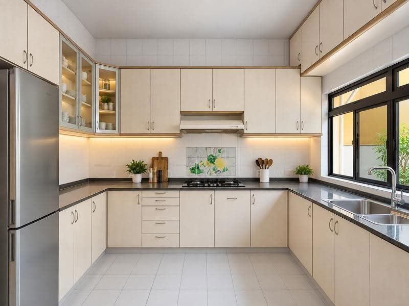 Jalan Pernama | Jalan Bena | Upper Changi Road North, Changi Airport / Changi Village, 4 Bedrooms, 2,800 sqft, Semi-Detached House For Sale, by Jayden Yew, 500272951 - Kitchen - PropertyGuru.com.sg