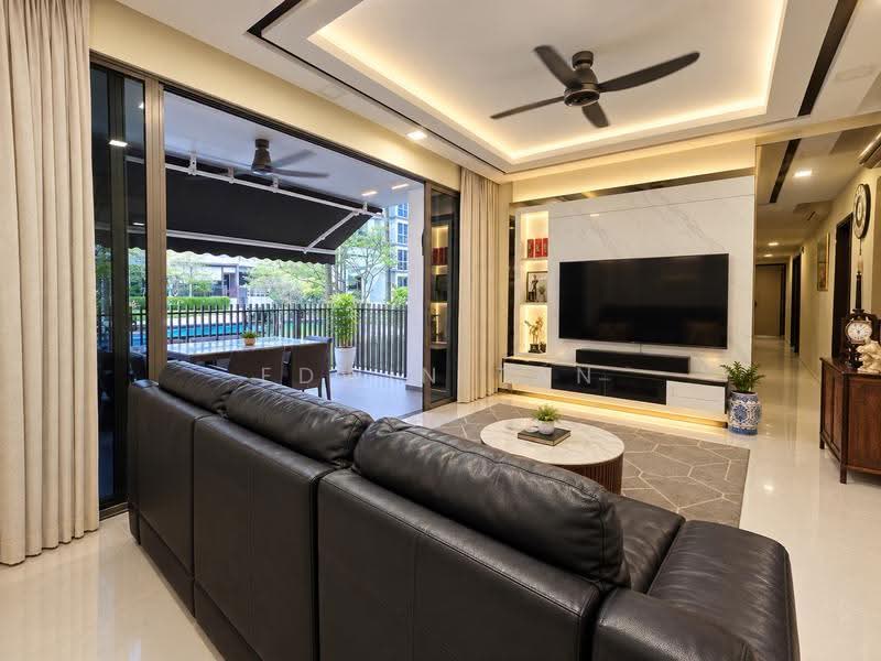 The Inflora, 53 Flora Drive, Changi Airport / Changi Village, 4 Bedrooms, 1,335 sqft, Condominium For Sale, by Edwin Tan, 500272984 - Living Room - PropertyGuru.com.sg