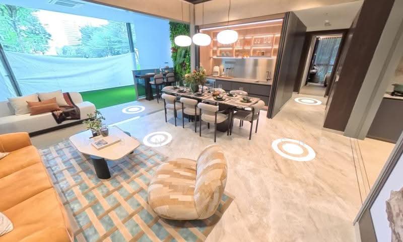 Promenade Peak, 1 Zion Road, Alexandra / Commonwealth, 4 Bedrooms, 1,421 sqft, Condominium For Sale, by MM Benjamin Sng, 500273019 - Living Room - PropertyGuru.com.sg