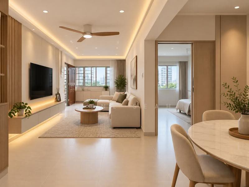 457 Ang Mo Kio Avenue 10, 457 Ang Mo Kio Avenue 10, Ang Mo Kio / Bishan / Thomson, 3 Bedrooms, 958 sqft, HDB Flat For Sale, by Irene Seah, 500273021 - Living Room - PropertyGuru.com.sg