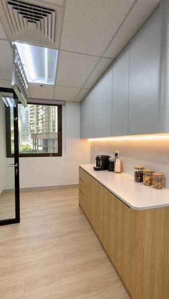 Fitted office 78 Shenton Way, Shenton Way, Anson Road, Chinatown / Tanjong Pagar, 1,550 sqft, Office For Rent, by Andrea Seoh, 500273059 - Kitchen - CommercialGuru.com.sg