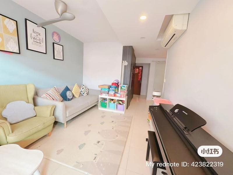277C Compassvale Link, 277C Compassvale Link, Hougang / Punggol / Sengkang, 3 Bedrooms, 969 sqft, HDB Flat For Rent, by Daniel Liu, 500273069 - Living Room - PropertyGuru.com.sg