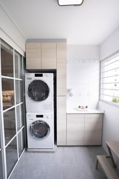 401 Tampines Street 41, 401 Tampines Street 41, Pasir Ris / Tampines, 3 Bedrooms, 1,324 sqft, HDB Flat For Sale, by Muhammad Gani Abdul Rahim, 500273078 - Laundry Area - PropertyGuru.com.sg