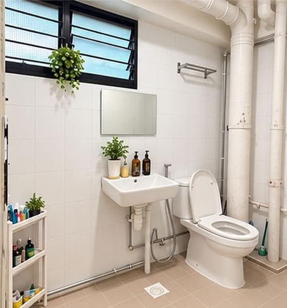 168 Woodlands Street 11, 168 Woodlands Street 11, Admiralty / Woodlands, 3 Bedrooms, 1,302 sqft, HDB Flat For Sale, by James Yeo, 500273098 - Bathroom - PropertyGuru.com.sg