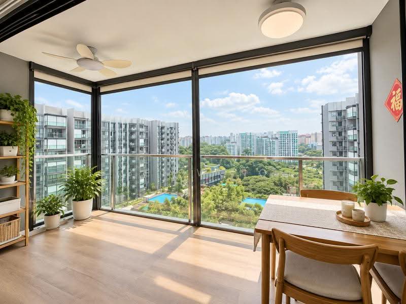 The Woodleigh Residences, 21 Bidadari Park Drive, Macpherson / Potong Pasir, 3 Bedrooms, 1,119 sqft, Apartment For Sale, by Ben Wong, 500273118 - Balcony - PropertyGuru.com.sg