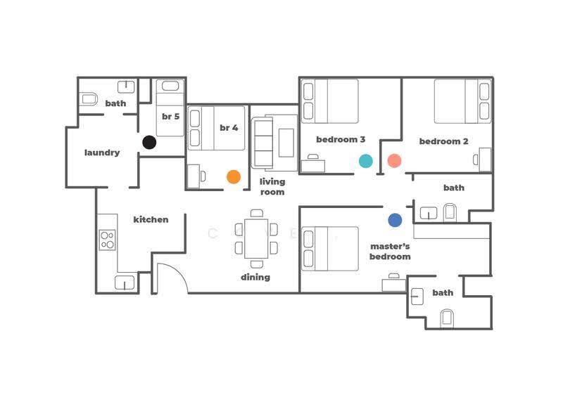 Oleanas Residences, 42 Kim Yam Road, Orchard / River Valley, Room Rental, 105 sqft, Condominium For Rent, by Cove, 500273131 - PropertyGuru.com.sg
