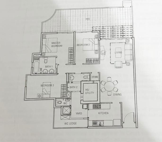 Rio Vista, 18 Upper Serangoon View, Hougang / Punggol / Sengkang, 3 Bedrooms, 1,636 sqft, Condominium For Sale, by Elvina Lee, 500273158 - PropertyGuru.com.sg