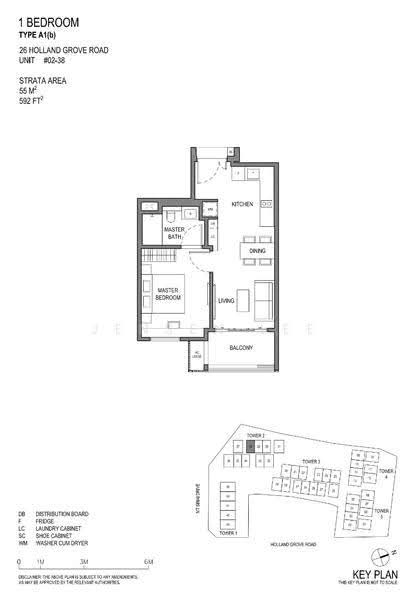 Parksuites, 18 Holland Grove Road, Tanglin / Holland / Bukit Timah, 1 Bedroom, 592 sqft, Condominium For Sale, by Jensen Lee, 500273161 - PropertyGuru.com.sg