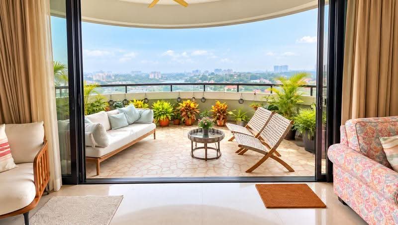 Regency Park, 3 Nathan Road, Tanglin / Holland / Bukit Timah, 4 Bedrooms, 3,650 sqft, Condominium For Rent, by Cassie Ang, 500273170 - Balcony - PropertyGuru.com.sg