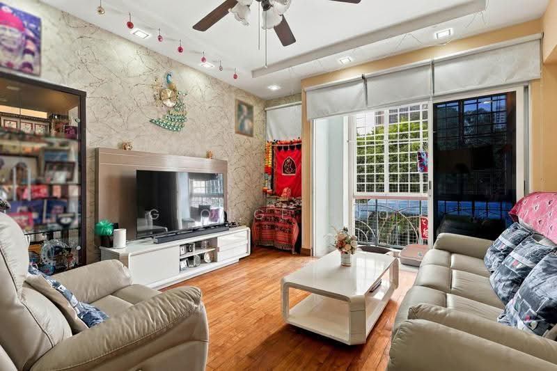 Bishan Park Condo, 16 Sin Ming Walk, Ang Mo Kio / Bishan / Thomson, 3 Bedrooms, 1,270 sqft, Condominium For Sale, by George Poo, 500273219 - Living Room - PropertyGuru.com.sg