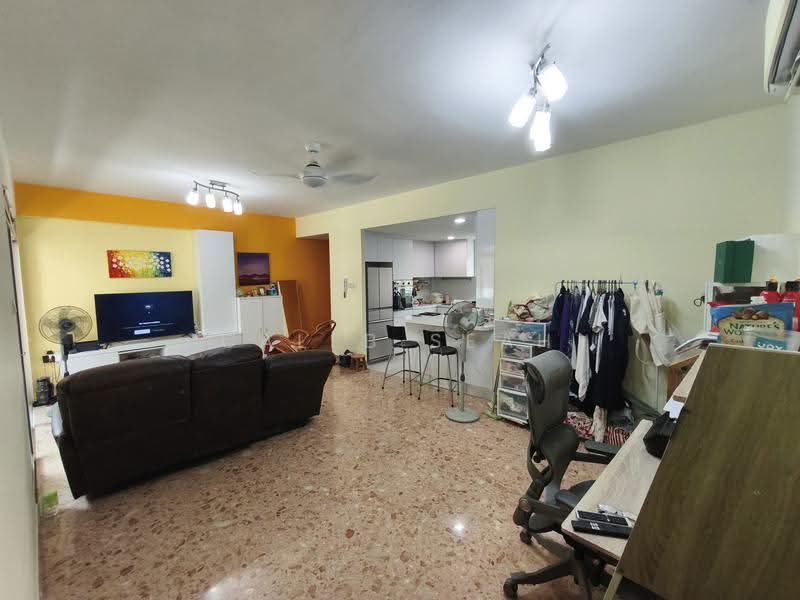 Estella Gardens, 21 - 27 Flora Road, Changi Airport / Changi Village, 3 Bedrooms, 1,259 sqft, Condominium For Rent, by Caleb Seah, 500273238 - Living Room - PropertyGuru.com.sg