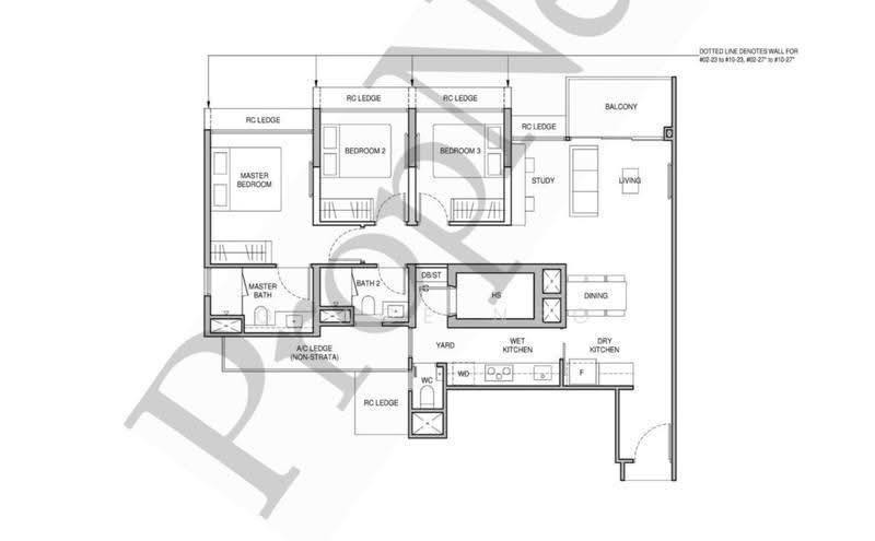 Norwood Grand, 10 Champions Way, Admiralty / Woodlands, 3 Bedrooms, 1,044 sqft, Condominium For Rent, by Grace Neo, 500273283 - PropertyGuru.com.sg