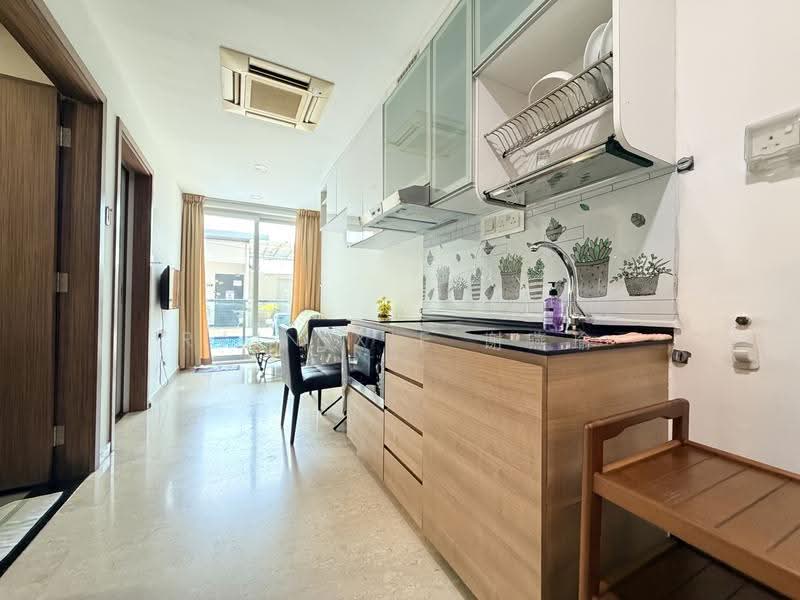 Le Regal, 340 Geylang Road, Eunos / Geylang / Paya Lebar, 1 Bedroom, 366 sqft, Apartment For Rent, by Rain Xie 谢燕瑜, 500273286 - Kitchen - PropertyGuru.com.sg