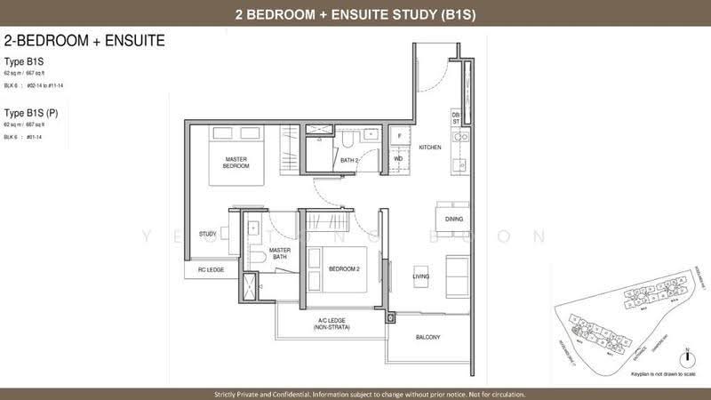 Norwood Grand, 6 Champions Way, Admiralty / Woodlands, 2 Bedrooms, 667 sqft, Condominium For Rent, by Yeo Tong Boon, 500273310 - PropertyGuru.com.sg