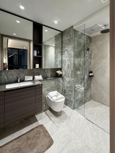 Lucerne Grand, Lakeside Drive, Boon Lay / Jurong / Tuas, 3 Bedrooms, 904 sqft, Condominium For Sale, by Lee Chong, 500273381 - Bathroom - PropertyGuru.com.sg