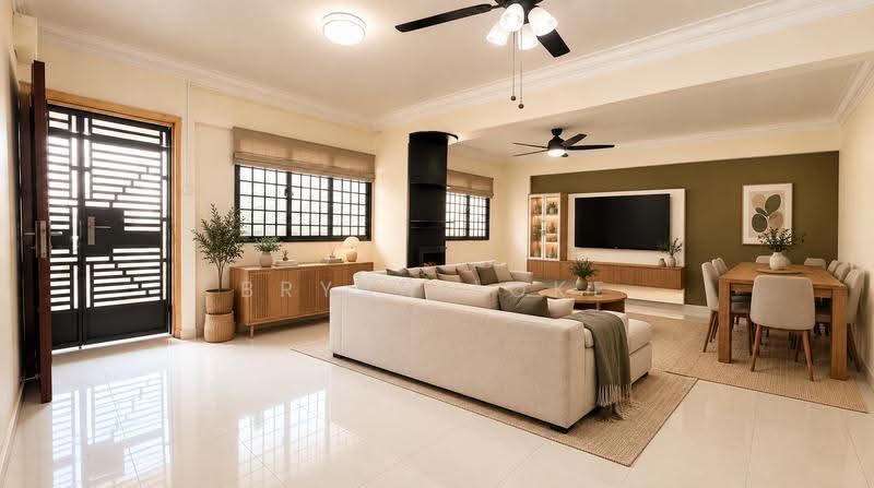 402 Choa Chu Kang Avenue 3, 402 Choa Chu Kang Avenue 3, Dairy Farm / Bukit Panjang / Choa Chu Kang, 3 Bedrooms, 1,012 sqft, HDB Flat For Sale, by Bryan Loke, 500273405 - Living Room - PropertyGuru.com.sg