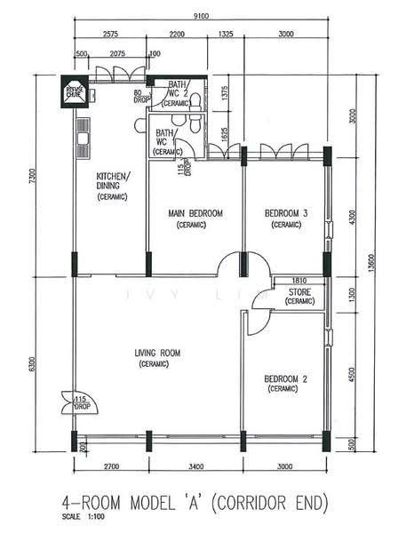 646 Yishun Street 61, 646 Yishun Street 61, Sembawang / Yishun, 3 Bedrooms, 1,119 sqft, HDB Flat For Sale, by Ivy Lim, 500273445 - PropertyGuru.com.sg