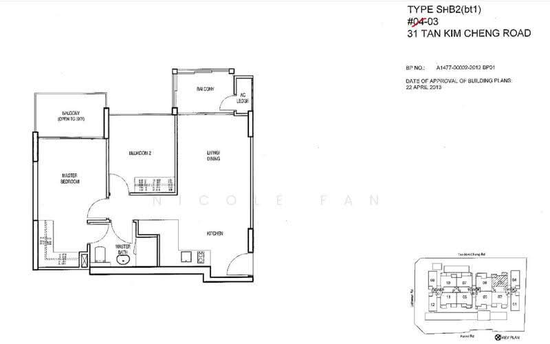 The Siena, 31 Tan Kim Cheng Road, Tanglin / Holland / Bukit Timah, 2 Bedrooms, 753 sqft, Apartment For Sale, by Nicole Fan, 500273446 - PropertyGuru.com.sg