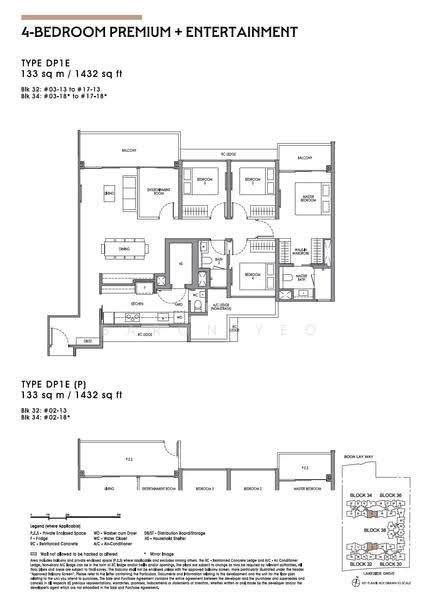 Lucerne Grand, Lakeside Drive, Boon Lay / Jurong / Tuas, 4 Bedrooms, 1,432 sqft, Condominium For Sale, by Baron Yeo, 500273455 - PropertyGuru.com.sg