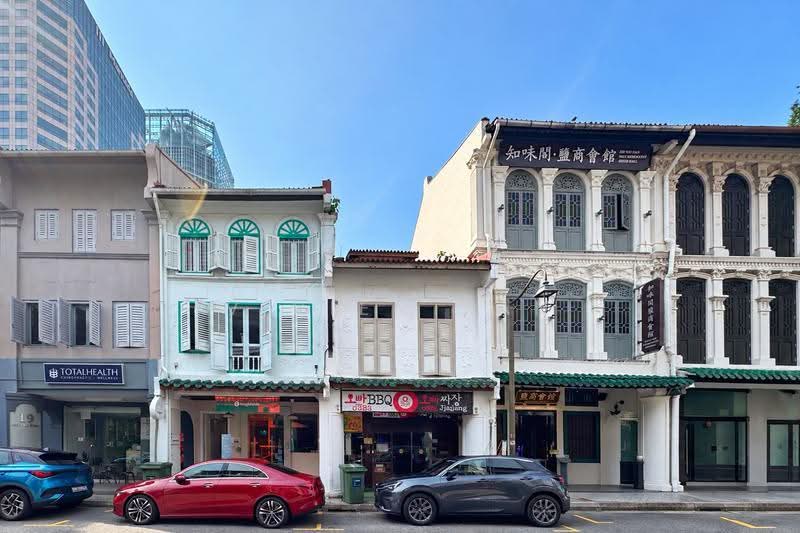 Prime Entire Shophouse Near Telok Ayer MRT, Amoy Street/ Telok Ayer/ Boon Tat Street/ Club Street, Boat Quay / Raffles Place / Marina, 3,560 sqft, Shop / Shophouse For Rent, by Vivien Tan, 500273464 - Exterior - CommercialGuru.com.sg