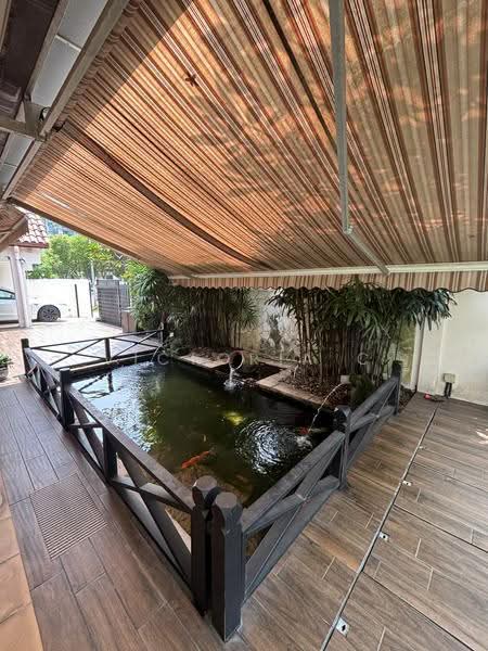 Chelsea Village, Jambol Place, Buona Vista / West Coast / Clementi New Town, 7 Bedrooms, 5,500 sqft, Corner Terrace For Rent, by Victoria C, 500273492 - Front Patio - PropertyGuru.com.sg