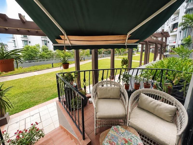 Parc Palais, 53 Hume Avenue, Clementi Park / Upper Bukit Timah, 3 Bedrooms, 1,388 sqft, Condominium For Sale, by Edwin Wong, 500273503 - Balcony - PropertyGuru.com.sg