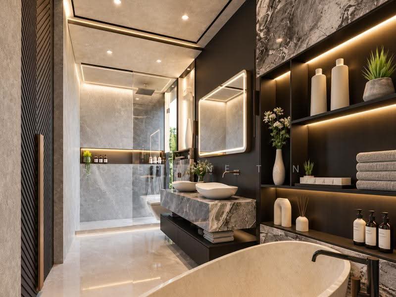 Brand New Bungalow <1km NYPS RGPS, Duchess, Coronation, Tanglin / Holland / Bukit Timah, 6 Bedrooms, 9,346 sqft, Bungalow House For Sale, by Josephine Tan, 500273507 - Bathroom - PropertyGuru.com.sg