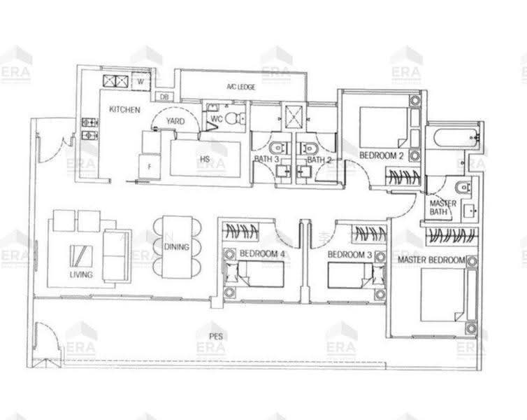 Hedges Park Condominium, 71 Flora Drive, Changi Airport / Changi Village, 4 Bedrooms, 1,539 sqft, Condominium For Sale, by Aina Lie 李艾娜, 500273516 - PropertyGuru.com.sg