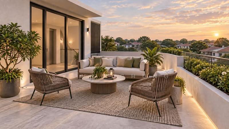 1Km to Nanyang Pri N Raffles Girls School, Tanglin / Holland / Bukit Timah, 4 Bedrooms, 7,000 sqft, Semi-Detached House For Sale, by Sylvia Chung, 500273521 - Balcony - PropertyGuru.com.sg