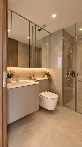 Grand Dunman, 8 Dunman Road, East Coast / Marine Parade, 2 Bedrooms, 549 sqft, Condominium For Rent, by Bendy Ho, 500273525 - Bathroom - PropertyGuru.com.sg