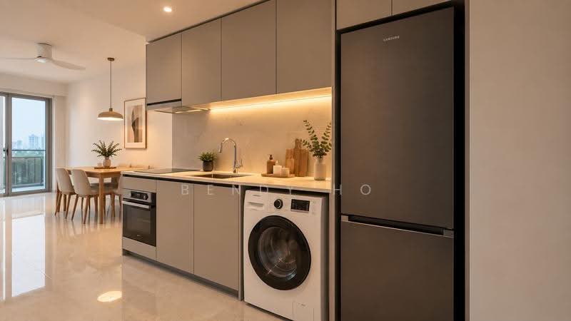 Grand Dunman, 8 Dunman Road, East Coast / Marine Parade, 2 Bedrooms, 549 sqft, Condominium For Rent, by Bendy Ho, 500273525 - Kitchen - PropertyGuru.com.sg