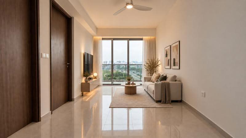 Grand Dunman, 8 Dunman Road, East Coast / Marine Parade, 2 Bedrooms, 549 sqft, Condominium For Rent, by Bendy Ho, 500273525 - Living Room - PropertyGuru.com.sg