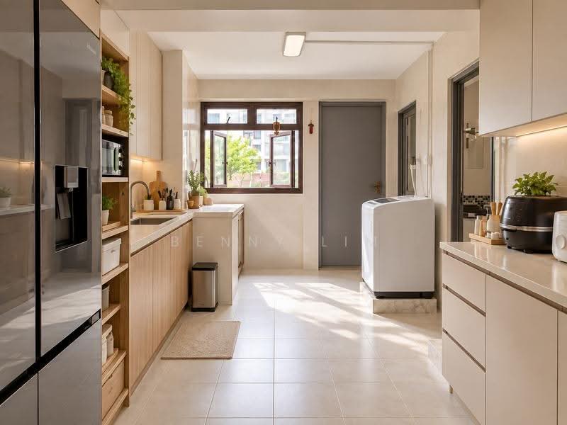 235 Lorong 8 Toa Payoh, 235 Lorong 8 Toa Payoh, Balestier / Toa Payoh, 2 Bedrooms, 700 sqft, HDB Flat For Sale, by Benny Lim, 500273620 - Kitchen - PropertyGuru.com.sg