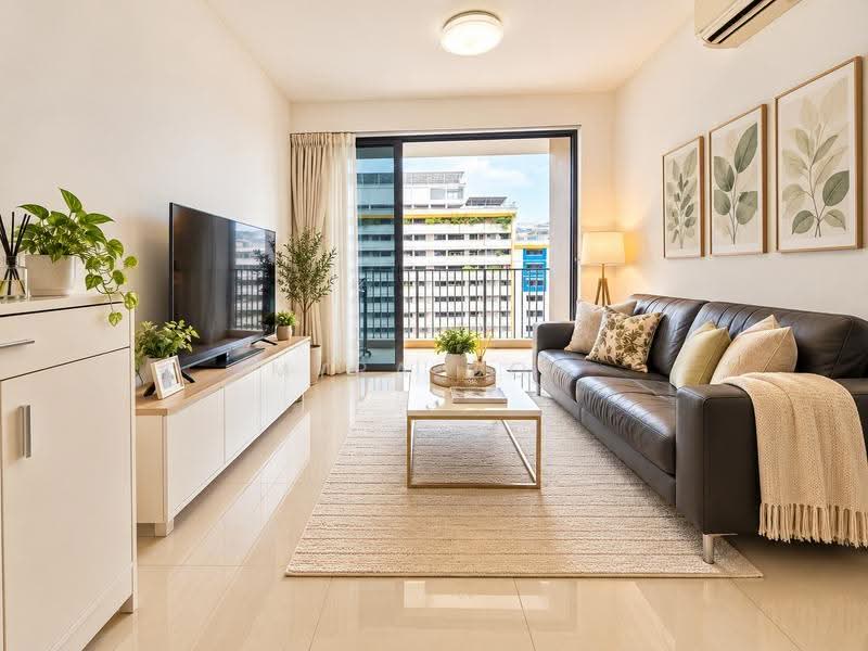 Parc Life, 25 Sembawang Crescent, Sembawang / Yishun, 2 Bedrooms, 753 sqft, Condominium For Sale, by Myra Goh, 500273715 - Living Room - PropertyGuru.com.sg