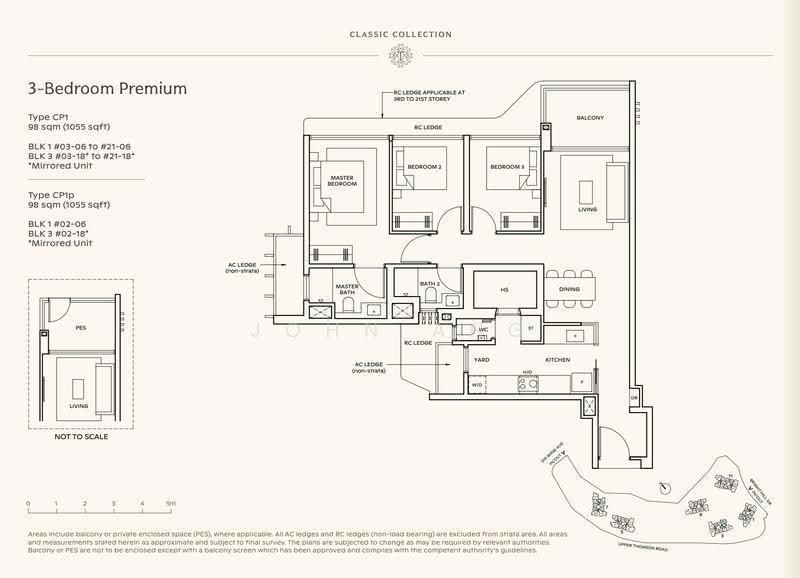 Thomson Reserve, Bright Hill Drive, Ang Mo Kio / Bishan / Thomson, 3 Bedrooms, 1,055 sqft, Condominium For Sale, by John Ang, 500273764 - PropertyGuru.com.sg
