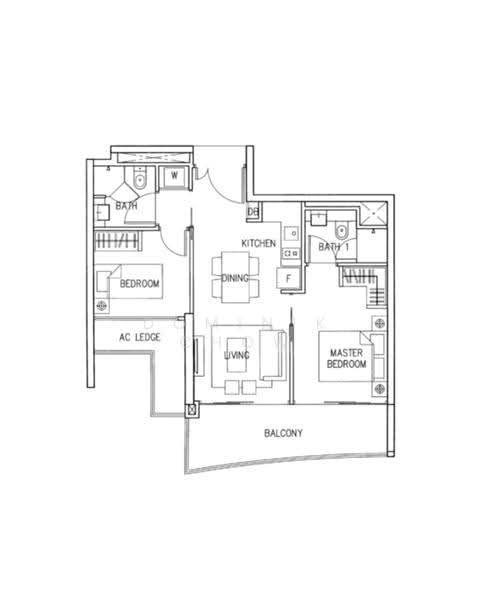 Eight Riversuites, 2 Whampoa East, Balestier / Toa Payoh, 2 Bedrooms, 700 sqft, Condominium For Sale, by Dominik Chow, 500273766 - PropertyGuru.com.sg