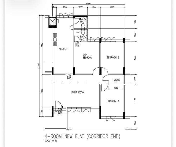 234 Yishun Street 21, 234 Yishun Street 21, Sembawang / Yishun, 3 Bedrooms, 979 sqft, HDB Flat For Sale, by Hazel Toh, 500273783 - PropertyGuru.com.sg