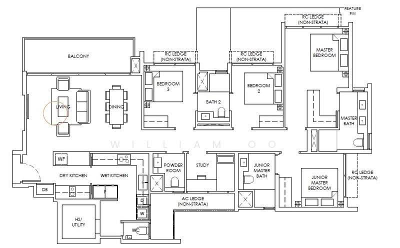 The Sen, De Souza Avenue, Clementi Park / Upper Bukit Timah, 4 Bedrooms, 1,453 sqft, Condominium For Sale, by William Oo, 500273803 - PropertyGuru.com.sg
